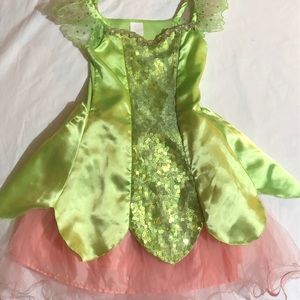 Girls Tinkerbell dress 7/8 - never worn!